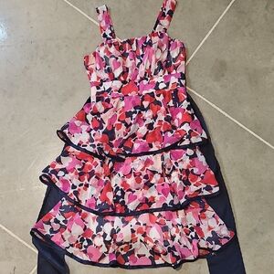 Colorful Tiered Dress